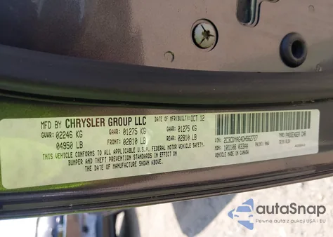 2013 Dodge Challenger Sxt Plus from USA, damaged, VIN 2C3CDYAG4DH562727